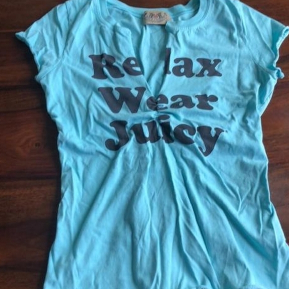 "Relax Wear Juicy" Juicy Couture Vintage Y2K T-shirt - Picture 2 of 2